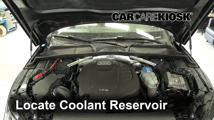 2017 Audi A4 allroad Premium Plus 2.0L 4 Cyl. Turbo Coolant (Antifreeze)